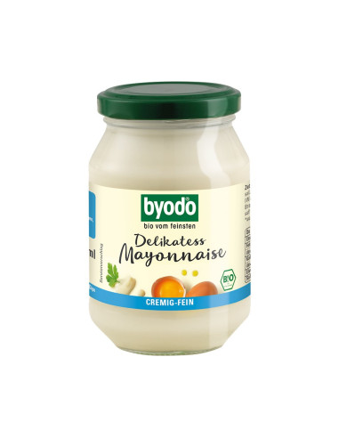 MAJONEZ JAJECZNY DELIKATNY BEZGLUTENOWY BIO 250 ml - BYODO
