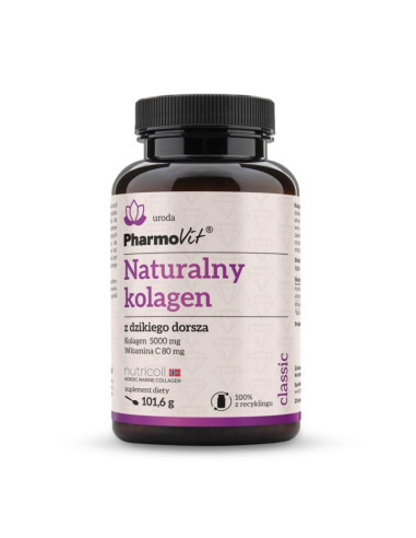KOLAGEN Z DZIKIEGO DORSZA W PROSZKU) BEZGLUTENOWY 101,6 g - PHARMOVIT (CLASSIC)