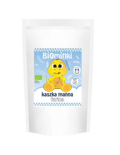 KASZKA MANNA BEZ DODATKU CUKRÓW BIO 200 g - BIOMINKI