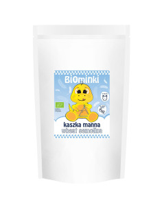 KASZKA MANNA BEZ DODATKU CUKRÓW BIO 500 g - BIOMINKI
