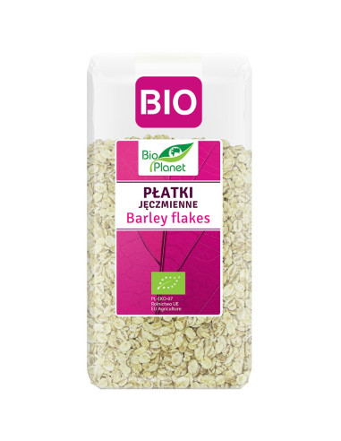 PŁATKI JĘCZMIENNE BIO 300 g - BIO PLANET