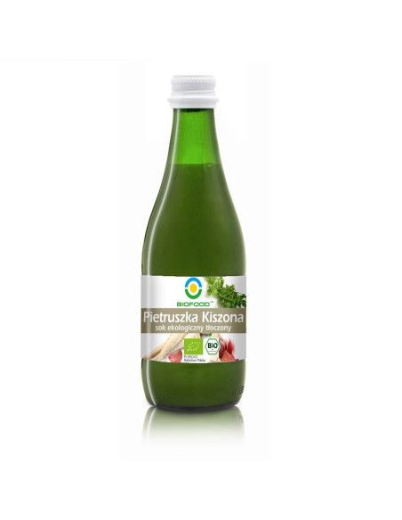SOK Z PIETRUSZKI KISZONEJ NFC BEZGLUTENOWY BIO 300 ml - BIOFOOD