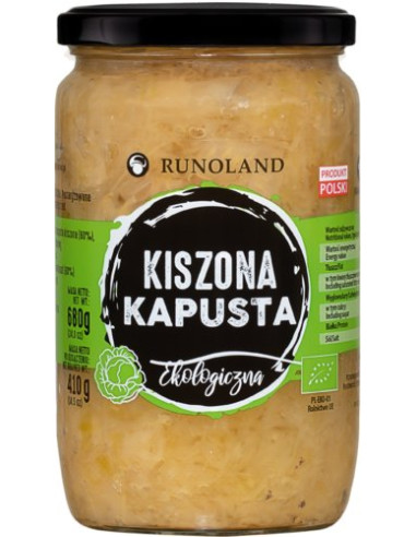KAPUSTA KISZONA BIO 680 g (410 g)  - RUNOLAND