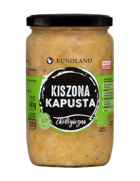 KAPUSTA KISZONA BIO 680 g (410 g)  - RUNOLAND
