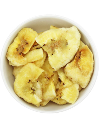 CHIPSY BANANOWE SŁODZONE BIO (SUROWIEC) (6,8 kg)
