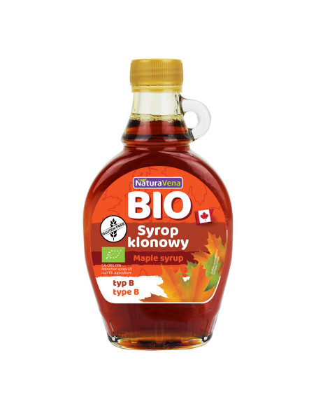SYROP KLONOWY BEZGLUTENOWY BIO 330 g (250 ml) - NATURAVENA
