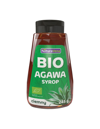 SYROP Z AGAWY CIEMNY BIO 245 g - NATURAVENA