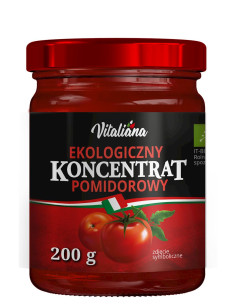 KONCENTRAT POMIDOROWY 22 % BIO 200 g - VITALIANA