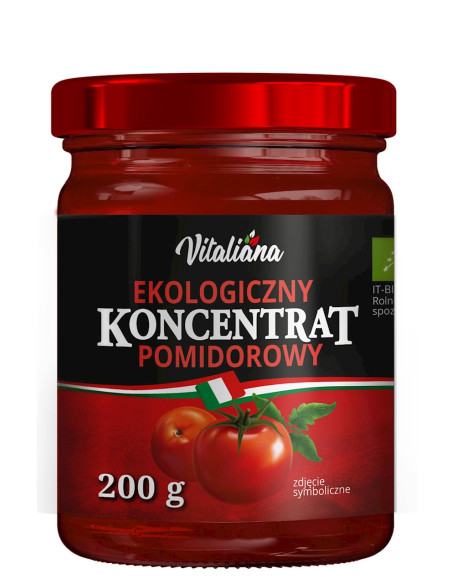 KONCENTRAT POMIDOROWY 22 % BIO 200 g - VITALIANA