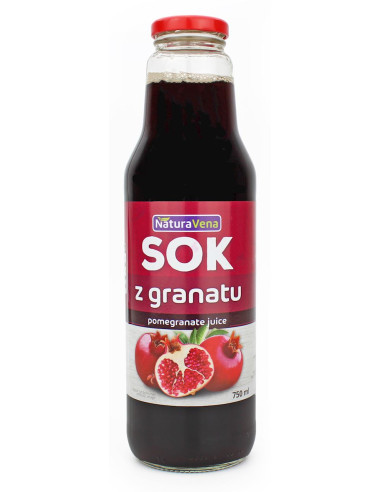 SOK Z GRANATU 750 ml - NATURAVENA