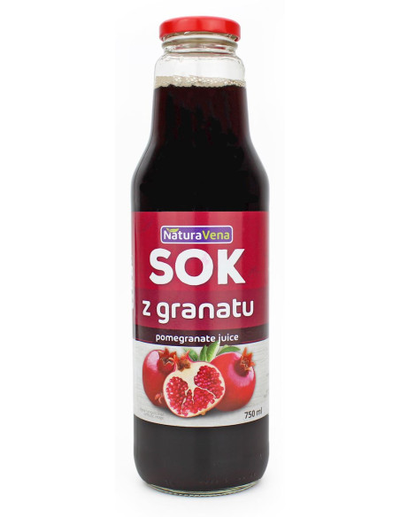 SOK Z GRANATU 750 ml - NATURAVENA