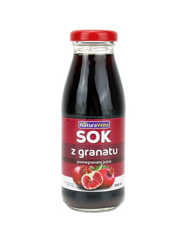SOK Z GRANATU 250 ml - NATURAVENA