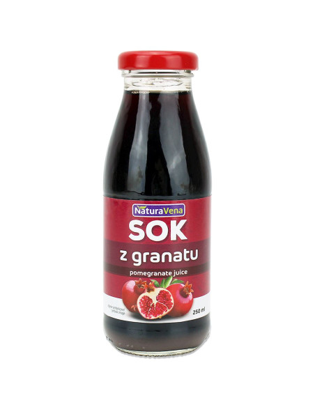 SOK Z GRANATU 250 ml - NATURAVENA