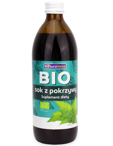SOK Z POKRZYWY BIO 500 ml - NATURAVENA