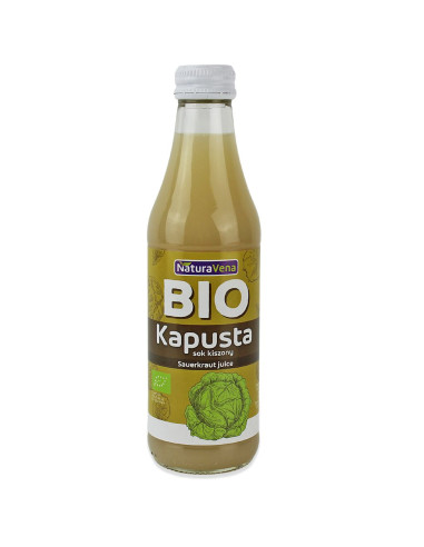 SOK Z KAPUSTY KISZONEJ BIO 250 ml - NATURAVENA