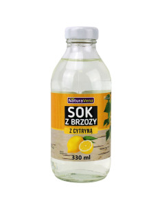 SOK Z BRZOZY Z CYTRYNĄ 330 ml - NATURAVENA