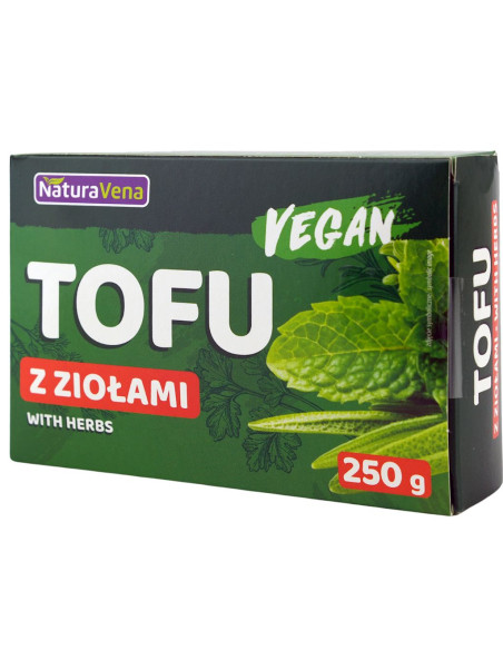 TOFU Z ZIOŁAMI 250 g - NATURAVENA