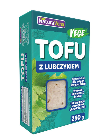 TOFU Z LUBCZYKIEM 250 g - NATURAVENA