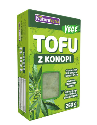 TOFU Z KONOPI 250 g - NATURAVENA