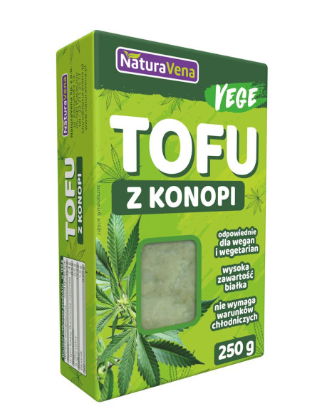 TOFU Z KONOPI 250 g - NATURAVENA
