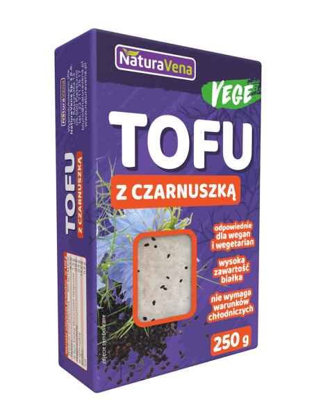 TOFU Z CZARNUSZKĄ 250 g - NATURAVENA