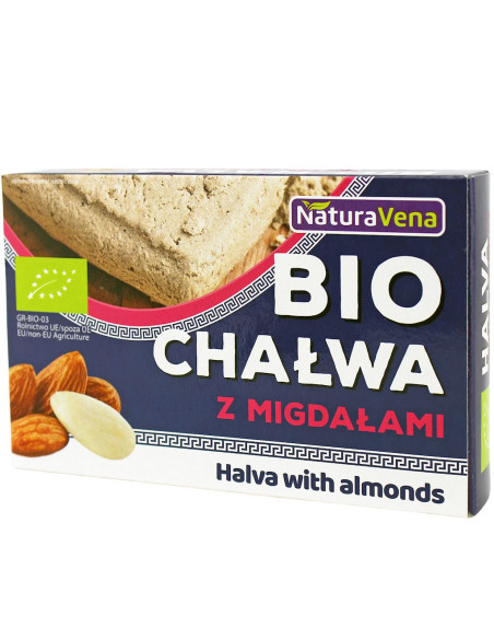 CHAŁWA Z MIGDAŁAMI BIO 200 g - NATURAVENA