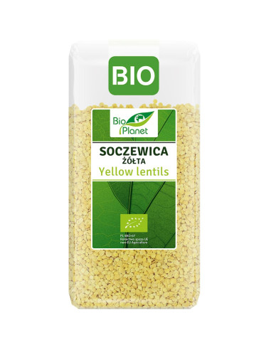 SOCZEWICA ŻÓŁTA BIO 400 g - BIO PLANET