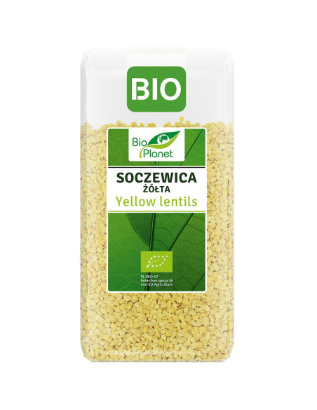SOCZEWICA ŻÓŁTA BIO 400 g - BIO PLANET