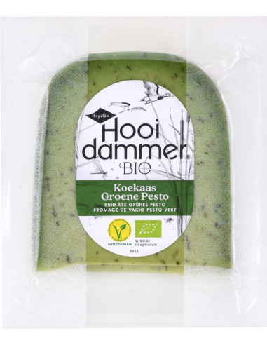 SER DOJRZEWAJĄCY ZIELONE PESTO BIO 200 g - HOOIDAMMER