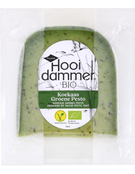 SER DOJRZEWAJĄCY ZIELONE PESTO BIO 200 g - HOOIDAMMER