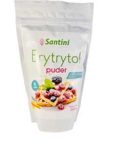 ERYTRYTOL PUDER BEZGLUTENOWY 350 g - SANTINI