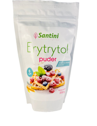 ERYTRYTOL PUDER BEZGLUTENOWY 350 g - SANTINI