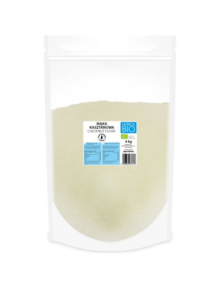 MĄKA KASZTANOWA BEZGLUTENOWA BIO 4 kg - HORECA (BIO PLANET)