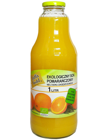 SOK POMARAŃCZOWY NFC BIO 1 L - JAFFA GOLD