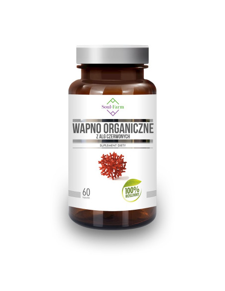 WAPŃ ORGANICZNY (800 mg) 60 KAPSUŁEK - SOUL FARM