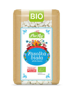 FASOLKA BIAŁA BIO (POLSKA) 500 g - BIO RAJ