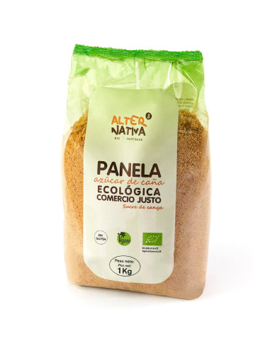 CUKIER TRZCINOWY PANELA BEZGLUTENOWY BIO 1 kg - ALTERNATIVA3