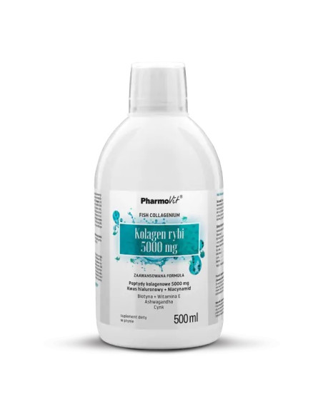 KOLAGEN RYBI (5 000 mg) W PŁYNIE BEZGLUTENOWY 500 ml - PHARMOVIT