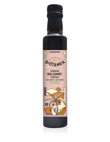 OCET BALSAMICZNY DAKTYLOWY BEZ DODATKU CUKRÓW BIO 250 ml - BIOTAMRA