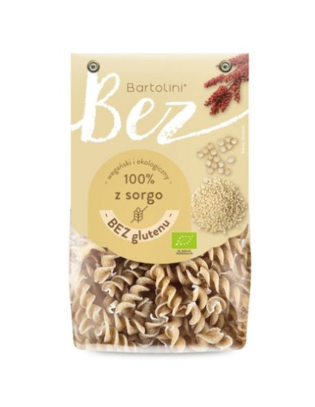 MAKARON (Z SORGO) ŚWIDERKI BEZGLUTENOWY BIO 250 g - BARTOLINI