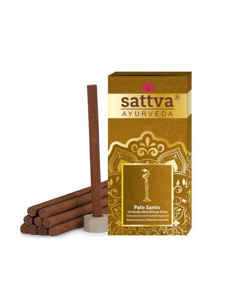 KADZIDEŁKA INDYJSKIE SŁUPKOWE PALO SANTO (10 szt.) 20 g - SATTVA (AYURVEDA)