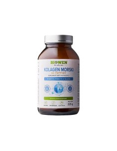 KOLAGEN RYBI 3 x PEPTYDY W PROSZKU 225 g - BIOWEN
