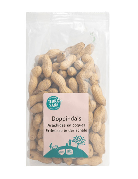 ORZESZKI ZIEMNE PRAŻONE W ŁUPINACH BIO 330 g - TERRASANA