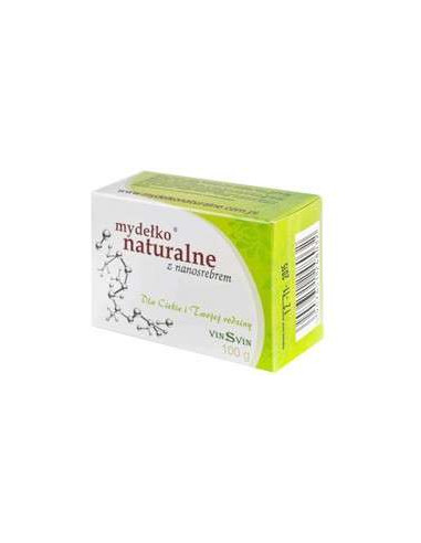 Mydełko Naturalne z Nanosrebrem - 100g - VinSvin