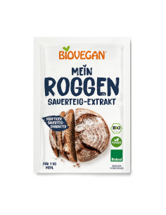 ZAKWAS CHLEBOWY ŻYTNI W PROSZKU BIO 30 g - BIOVEGAN