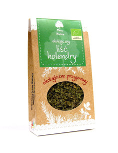 KOLENDRA LIŚĆ BIO 20 g - DARY NATURY