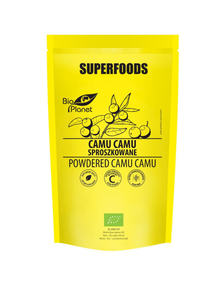CAMU CAMU SPROSZKOWANE BIO 150 g - BIO PLANET SUPERFOODS