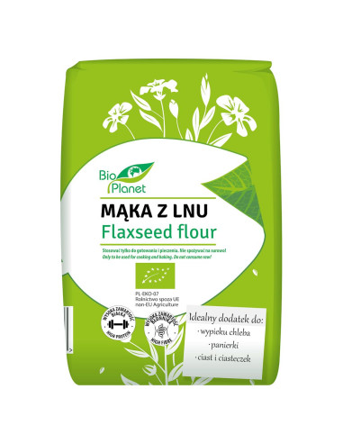 MĄKA Z LNU BIO 400 g - BIO PLANET