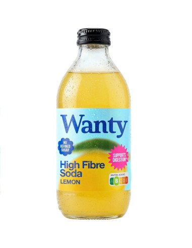NAPÓJ MUSUJĄCY LIMONKA - CYTRYNA BEZGLUTENOWY 330 ml - WANTY (FYK)