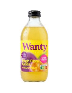 NAPÓJ MUSUJĄCY MARAKUJA - LIMONKA BEZGLUTENOWY 330 ml - WANTY (FYK)